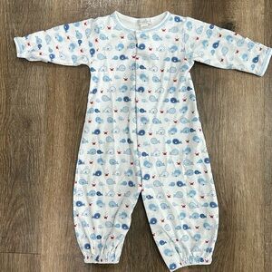 Kissy kissy,SM, precious one piece, snaps top to bottom, cuffs open & close 👼